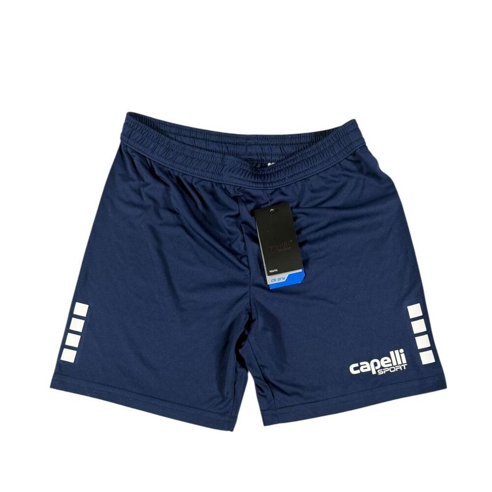 Capelli Sport Youth Team Match Shorts Navy with 4‎ Cubes